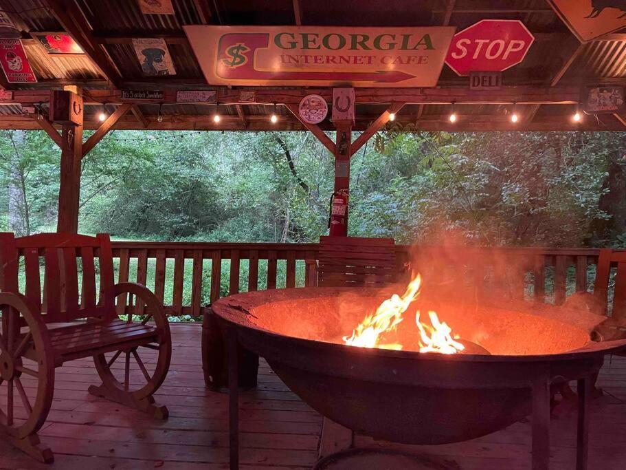 Cute Cabin Creek & Firepit #12 Helen Exterior photo